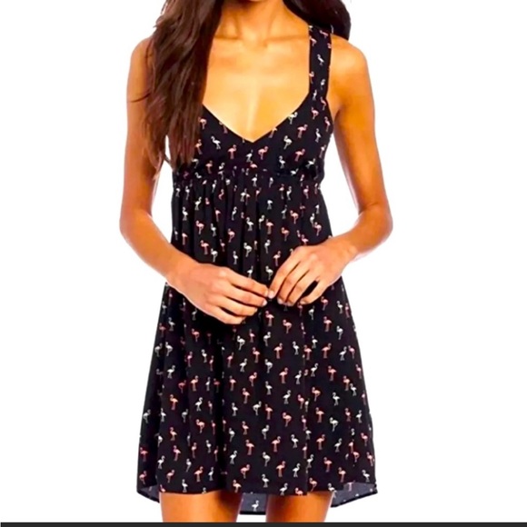 Roxy | Dresses | Roxy Flamingo Sun Dress | Poshmark